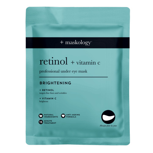 Maskology Professional Under Eye Mask - Retinol + Vitamin C