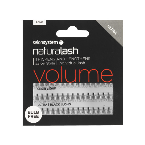 Individual Lash Bulb Free Black Long