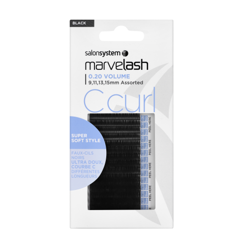 Marvelash - C Curl Lash Silky 0.20 (Volume) Assorted Back (Approx. 2,960)