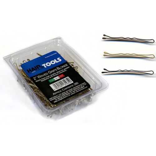 2â€ Wave Pins Blonde (Box Of 1000)