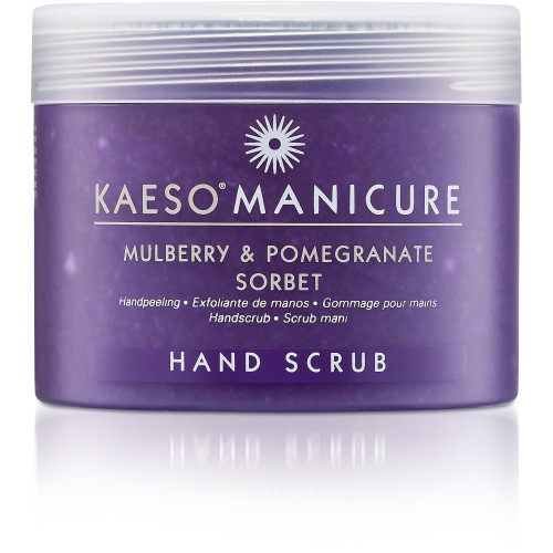kaeso mulberry and pomegranate hand scrub