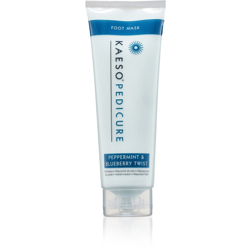 kaeso peppermint and blueberry foot mask