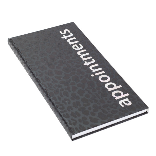 Agenda Appointment Book 3 Column Leopard Print