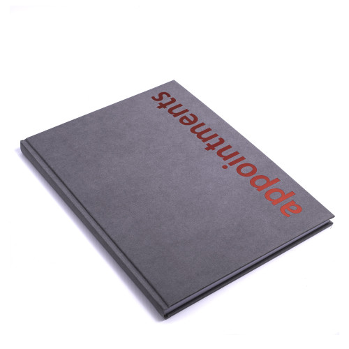 agenda appointment book grey