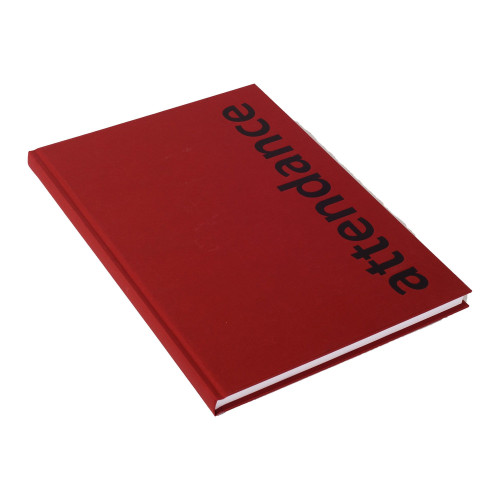 Agenda Attendance Book - Red