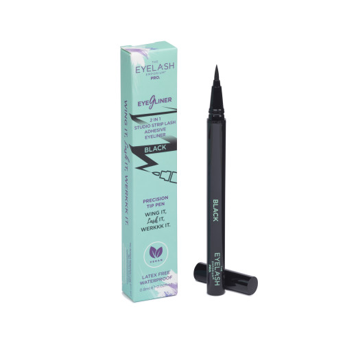 P-Eyelash Emporium Eyegliner - Black