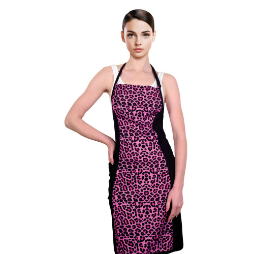 Agenda Cricket - Hot Pink Cheetah Slimming Apron