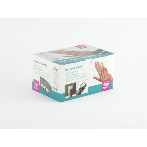 Foil Nail Wraps 100'S