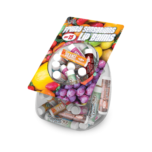 Fruit Scentsations - Lip Balm Fish Bowl
