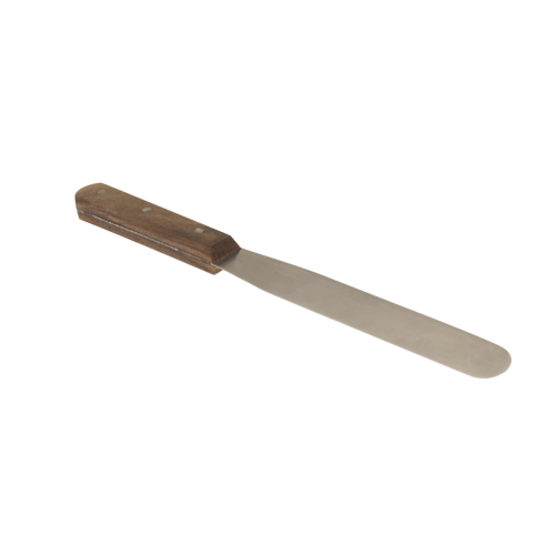 Metal Spatula With Wooden Handle