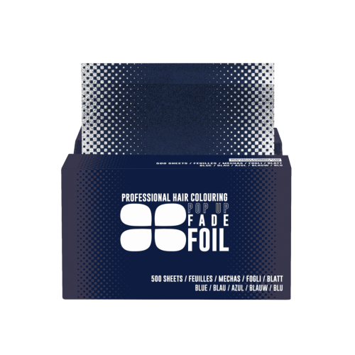 Procare Embossed Blue Fade Hair Foil Pop Up Sheets 130Mm X 280Mm X 500 Sheets