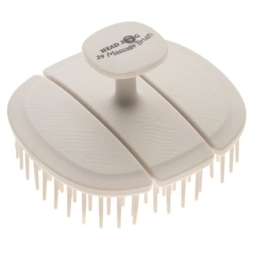 Head Jog Straw Massage Brush - Ash