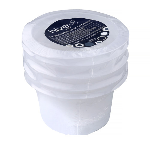 Pack 5 Mini Disposable Inner Pots (4Oz) (For 200Cc Petite Heaters)