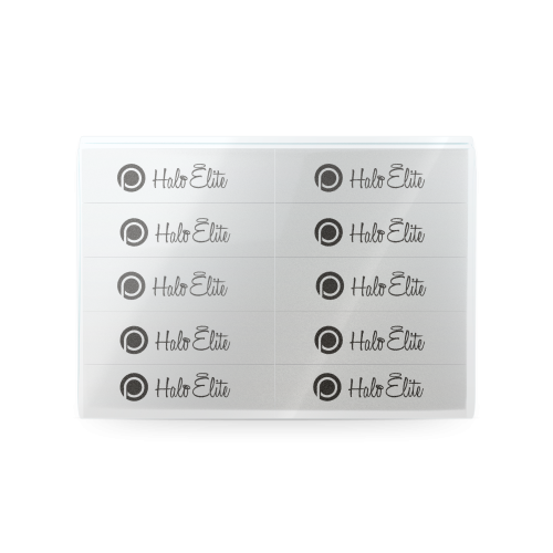 Halo - Elite White Blocks 120 Grit - 10 Pack