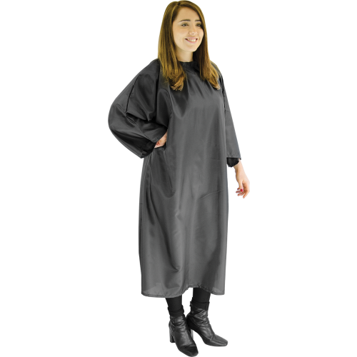 Dmi - Redspot Gown Hook Fastening Black