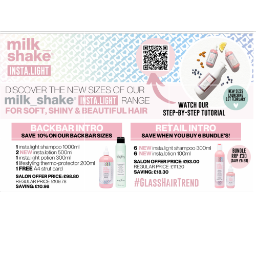 Milkshake Insta.Light Backbar Promo