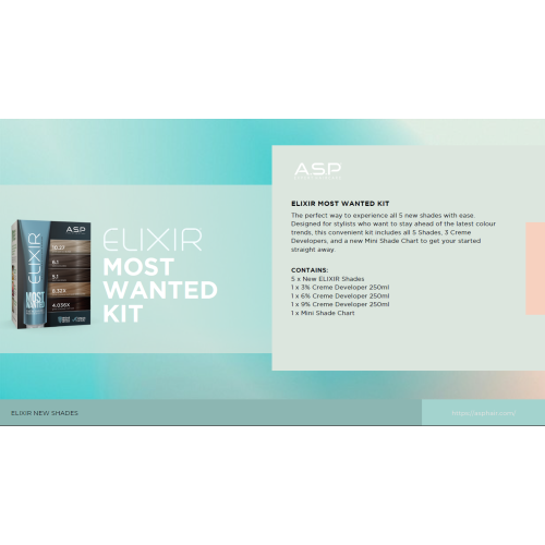 ASP Elixir Most wanted Shades Intro Box