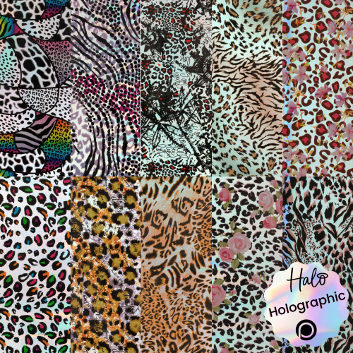 Pure Nails Foil Laser Leopard