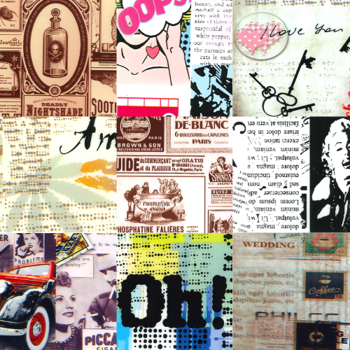 Halo - Create Foil - Vintage Print Pk10