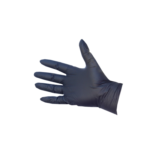 Agenda Nitrile Gloves Black - Powder Free
