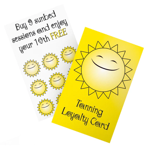 ProTan Tanning Loyalty Cards