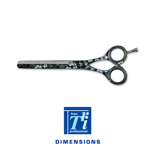 Tri Patterned Text 6" Thinning Scissors