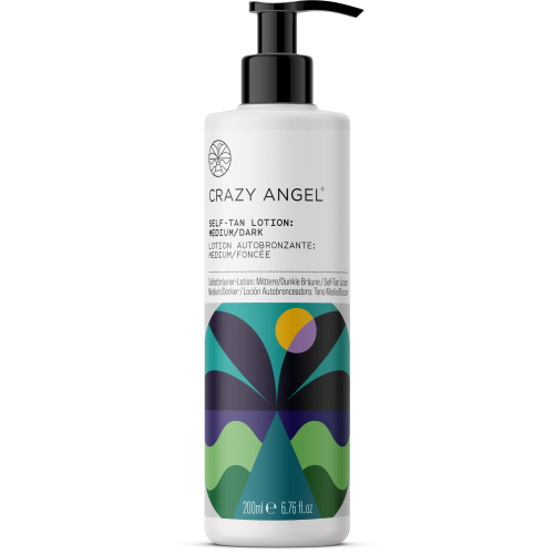 Crazy Angel Professional Self-Tan Lotion Medium/Dark 200Ml