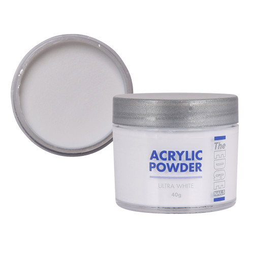 The Edge - Acrylic Powder White