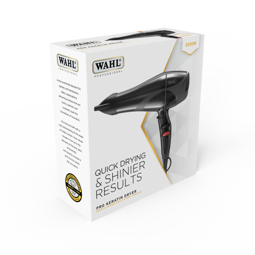 Keratin 2200W Hairdryer Black