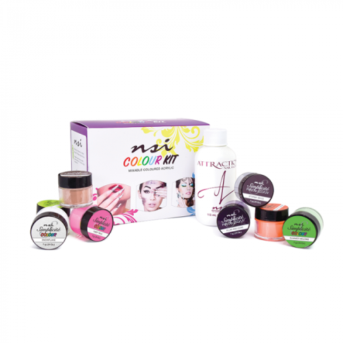 Nsi Simplicite Powder & Attraction Liquid Colour Kit