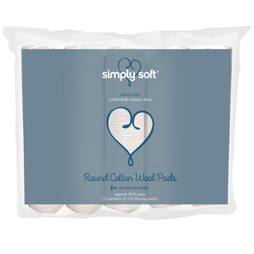 Simply Soft Professional Smooth Cosmetic Pads 500