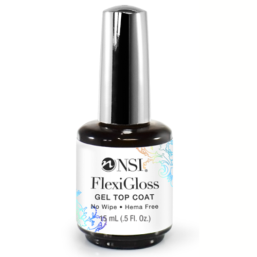 Nsi FlexiGloss Uv/Led Topcoat - Tack Free 15Ml