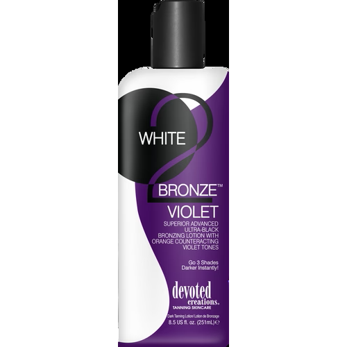 Bliss - white 2 bronze violet