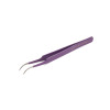 Camera Angle Curved Tweezer - Purple Wholesale