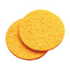Cellulose Yellow Mask Removing Sponges (2) - Round 10Cm