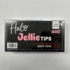 Halo Jellie Nail Tips 480s Stiletto Long, Sizes 0-11, Mixed Sizes
