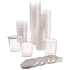 Disposable Cups With Lids 500Pc 30Ml