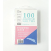 Clear Stiletto Tips 100Asstd