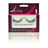 Strip Lashes 'Natural-Look' Brown (Including Adhesive)
