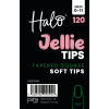 Halo Jellie Nail Tips Tapered Square 120 Pack (Size 0-11)